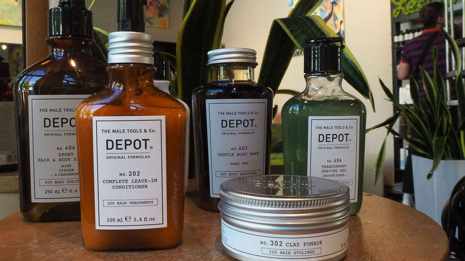 robimack meets Munich Hairculture | products - DEPOT - male line