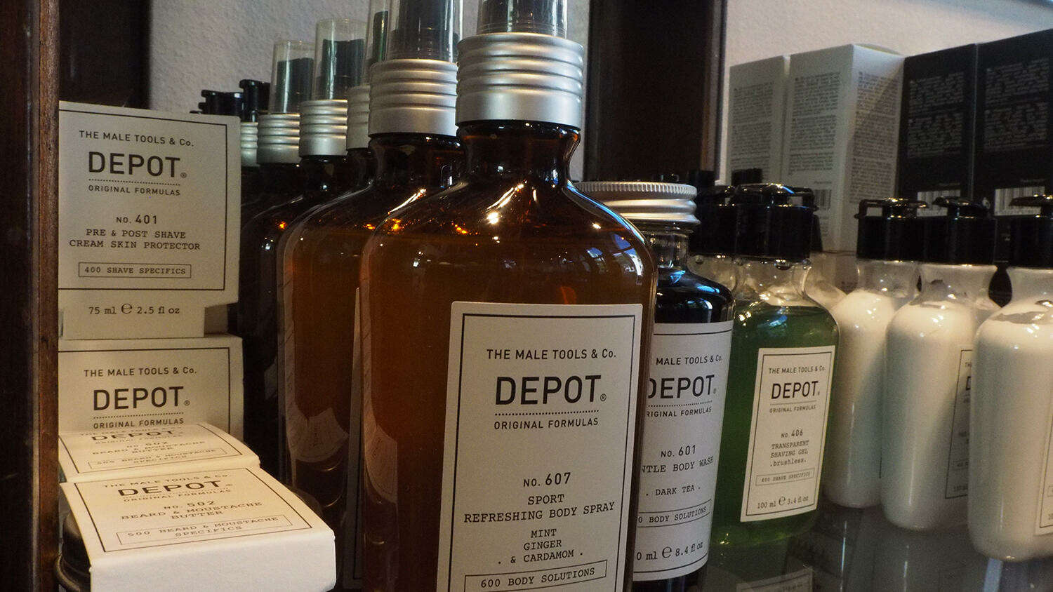 robimack meets Munich Hairculture | products - DEPOT - male line